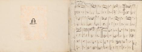 Zdjęcie nr 24 (26)
                                	                                   Niccolo Paganini (1782–1840): Contradanza 
Autograf. Około 1812. 
Berol. Mus. ms. autogr. Paganini 2
                                  