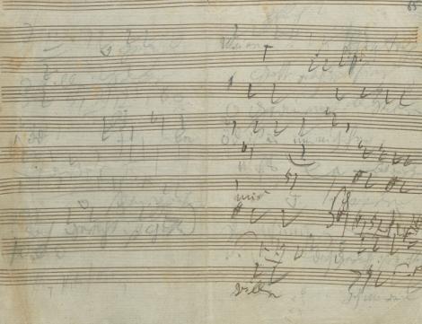 Zdjęcie nr 16 (26)
                                	                                   Ludwig van Beethoven: Szkice (luźne karty).  
Autograf. 
Berol. Mus. ms. autogr. Beethoven, Mendelssohn 2
                                  