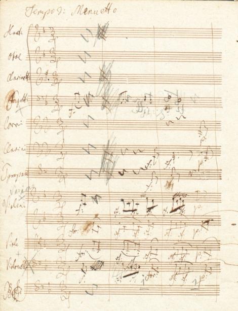 Zdjęcie nr 1 (26)
                                	                                   Ludwig van Beethoven: VIII Symfonia F-dur. Autograf. 1812. 
Berol. Mus. ms. autogr. Beethoven 20 III
                                  